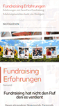 Mobile Screenshot of fundraising-erfahrungen.com